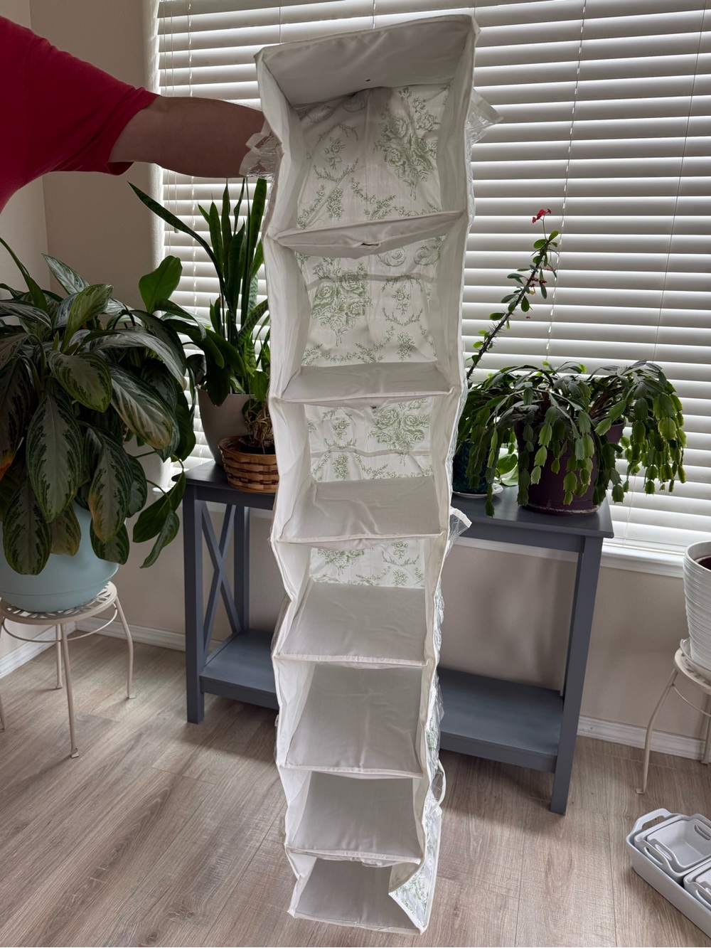 Lori Greiner Hanging Fabric Closet Organizer - 7-Tier Storage